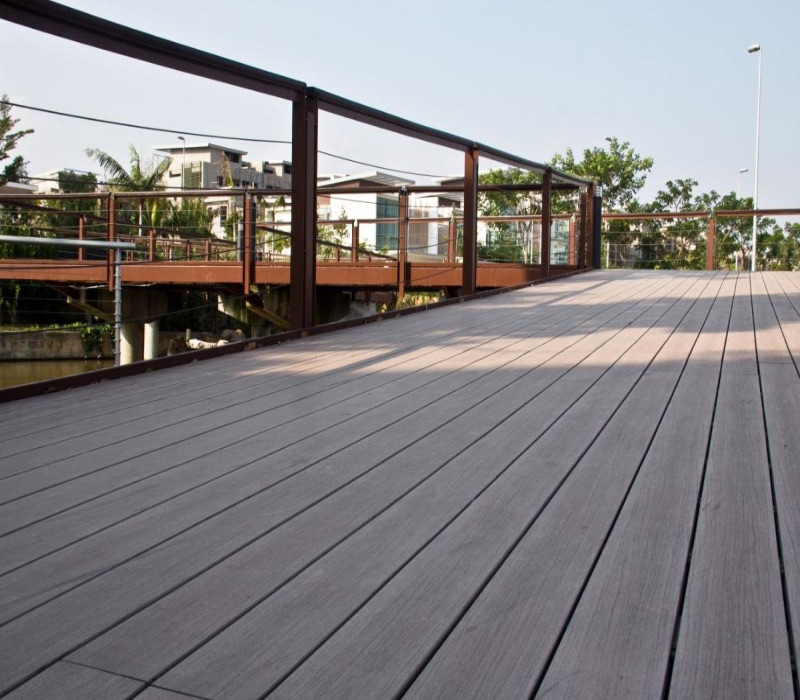 Ứng dụng sàn gỗ ngoài trời Greenwood vào thiết kế lót nền