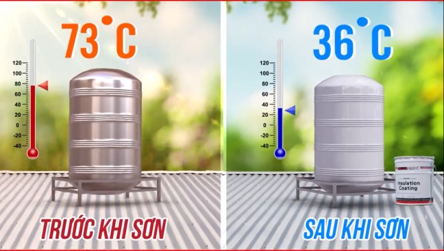 x Ưu nhược điểm của sơn chống nóng cho mái tôn