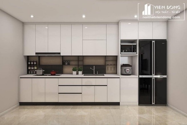 Ưu điểm tủ bếp nhựa