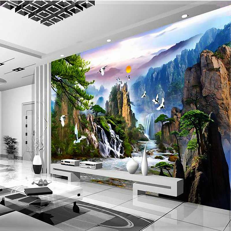 Vì sao nên dùng gạch tranh ốp tường ngoài trời 3D?