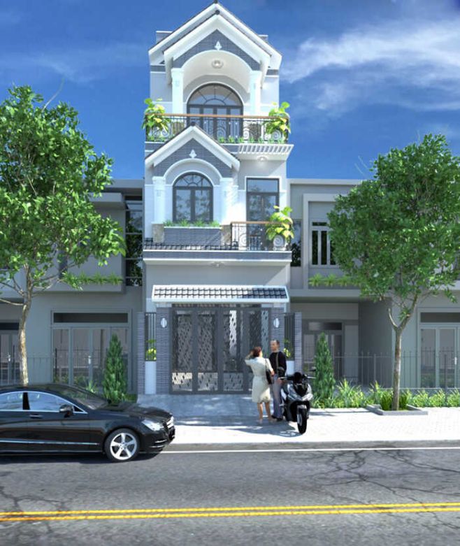 Một số lợi ích khi xây dựng nhà 1 trệt 2 lầu