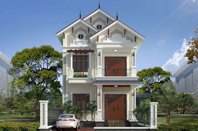 Báo giá chi phí xây nhà 2 tầng tại Vĩnh Tường, Vĩnh Phú