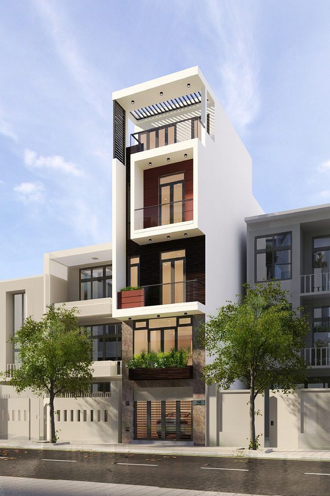 Đôi nét về nhà 4 tầng hiện đại, sang trọng