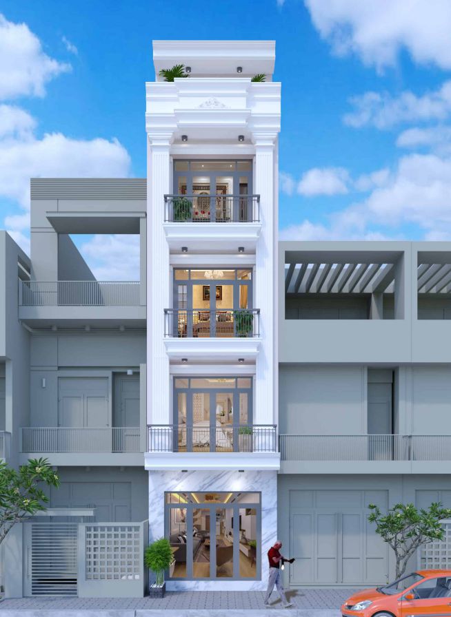 Báo giá chi phí xây nhà 4 tầng tại Tam Đảo, Vĩnh Phúc